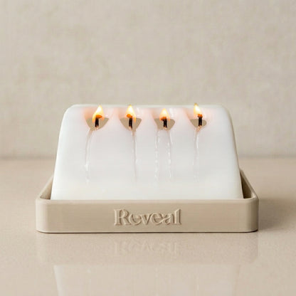 Personalised Hidden Message Reveal Candle