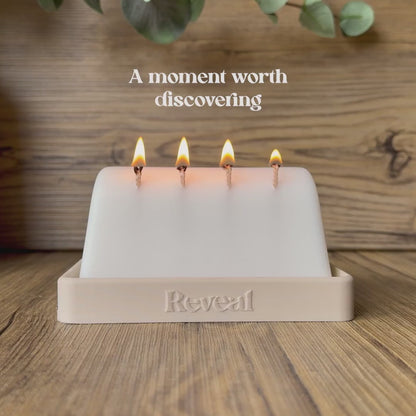 Personalised Hidden Message Reveal Candle
